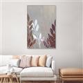Picture of Brown And White Leaves I _GroupedProduct_Rectangle_Portrait_Canvas_Framed_