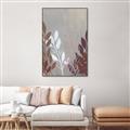 Picture of Brown And White Leaves I _GroupedProduct_Rectangle_Portrait_Canvas_Framed_