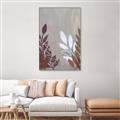 Picture of Brown And White Leaves II _GroupedProduct_Rectangle_Portrait_Canvas_Framed_