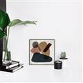 Picture of Black Stones I _GroupedProduct_Square_Canvas_Framed_