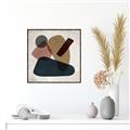Picture of Black Stones I _GroupedProduct_Square_Canvas_Framed_