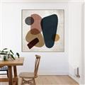 Picture of Black Stones II _GroupedProduct_Square_Canvas_Framed_