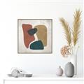 Picture of Bnlack Stones III _GroupedProduct_Square_Canvas_Framed_