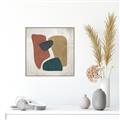 Picture of Bnlack Stones III _GroupedProduct_Square_Canvas_Framed_