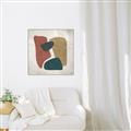Picture of Bnlack Stones III _GroupedProduct_Square_Canvas_Framed_