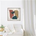 Picture of Bnlack Stones III _GroupedProduct_Square_Canvas_Framed_