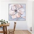 Picture of Pastel Beauty On Grey _GroupedProduct_Square_Canvas_Framed_