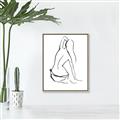 Picture of Figurative Art I _GroupedProduct_Rectangle_Portrait_Canvas_Framed_