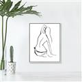 Picture of Figurative Art I _GroupedProduct_Rectangle_Portrait_Canvas_Framed_