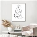 Picture of Figurative Art I _GroupedProduct_Rectangle_Portrait_Canvas_Framed_