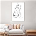 Picture of Figurative Art I _GroupedProduct_Rectangle_Portrait_Canvas_Framed_