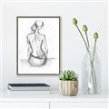 Picture of Figurative Art II _GroupedProduct_Rectangle_Portrait_Canvas_Framed_