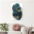 Picture of Blue & Gold Flow I  _GroupedProduct_Rectangle_Portrait_Unframed_Print_Only_