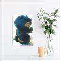 Picture of Blue & Gold Flow II _GroupedProduct_Rectangle_Portrait_Unframed_Print_Only_