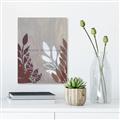 Picture of Brown And White Leaves II _GroupedProduct_Rectangle_Portrait_Unframed_Print_Only_