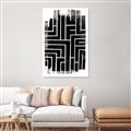 Picture of Simple Maze IV _GroupedProduct_Rectangle_Portrait_Unframed_Print_Only_