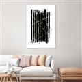 Picture of Black With Gold Fine Lines _GroupedProduct_Rectangle_Portrait_Unframed_Print_Only_