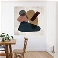 Picture of Black Stones I _GroupedProduct_Square_Unframed_Print_Only_