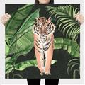 Picture of Tiger in the Jungle _GroupedProduct_Square_Canvas_