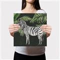 Picture of Zebra In The Jungle _GroupedProduct_Square_Canvas_