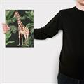 Picture of Giraffe In The Jungle _GroupedProduct_Rectangle_Portrait_Canvas_