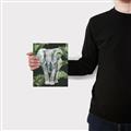 Picture of Elephant In The Forest _GroupedProduct_Rectangle_Portrait_Canvas_