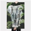 Picture of Elephant In The Forest _GroupedProduct_Rectangle_Portrait_Canvas_
