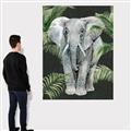 Picture of Elephant In The Forest _GroupedProduct_Rectangle_Portrait_Canvas_