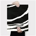 Picture of With Back & White  Lines _GroupedProduct_Rectangle_Portrait_Canvas_