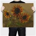 Picture of Sunflower In The Evening II _GroupedProduct_Rectangle_Landscape_Canvas_