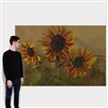 Picture of Sunflower In The Evening II _GroupedProduct_Rectangle_Landscape_Canvas_