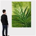 Picture of Fresh Palm Leaves I _GroupedProduct_Rectangle_Portrait_Canvas_