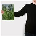 Picture of Fresh Palm Leaves II _GroupedProduct_Rectangle_Portrait_Canvas_