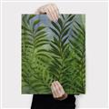 Picture of Fresh Palm Leaves II _GroupedProduct_Rectangle_Portrait_Canvas_