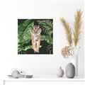 Picture of Tiger in the Jungle _GroupedProduct_Square_Canvas_