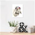 Picture of Sweet Floral Bunny _GroupedProduct_Rectangle_Portrait_Canvas_