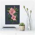 Picture of Pink Tropical Flower _GroupedProduct_Rectangle_Portrait_Canvas_