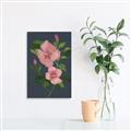 Picture of Pink Tropical Flower _GroupedProduct_Rectangle_Portrait_Canvas_