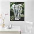 Picture of Elephant In The Forest _GroupedProduct_Rectangle_Portrait_Canvas_
