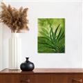 Picture of Fresh Palm Leaves I _GroupedProduct_Rectangle_Portrait_Canvas_