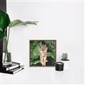 Picture of Tiger in the Jungle _GroupedProduct_Square_Canvas_Framed_