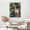 Picture of Giraffe In The Jungle _GroupedProduct_Rectangle_Portrait_Canvas_Framed_