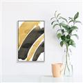 Picture of Burnt Brown I _GroupedProduct_Rectangle_Portrait_Canvas_Framed_