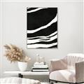 Picture of With Back & White  Lines _GroupedProduct_Rectangle_Portrait_Canvas_Framed_