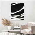 Picture of With Back & White  Lines _GroupedProduct_Rectangle_Portrait_Canvas_Framed_
