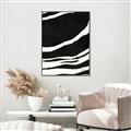 Picture of With Back & White  Lines _GroupedProduct_Rectangle_Portrait_Canvas_Framed_