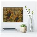 Picture of Sunflower In The Evening I _GroupedProduct_Rectangle_Landscape_Canvas_Framed_