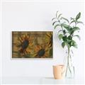 Picture of Sunflower In The Evening I _GroupedProduct_Rectangle_Landscape_Canvas_Framed_