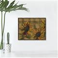 Picture of Sunflower In The Evening I _GroupedProduct_Rectangle_Landscape_Canvas_Framed_