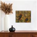 Picture of Sunflower In The Evening I _GroupedProduct_Rectangle_Landscape_Canvas_Framed_